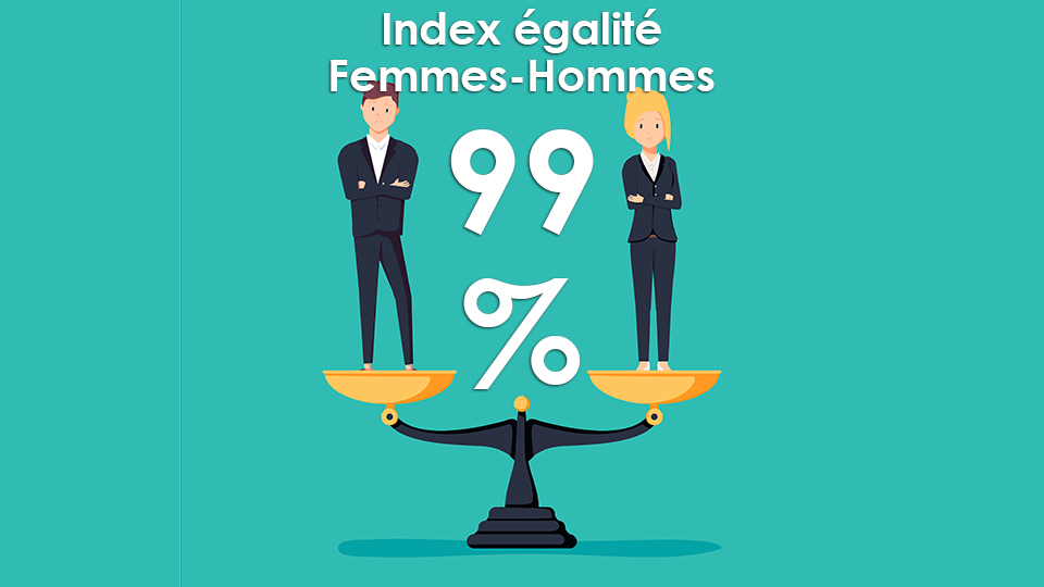 Index égalité Femmes-Hommes : 99%