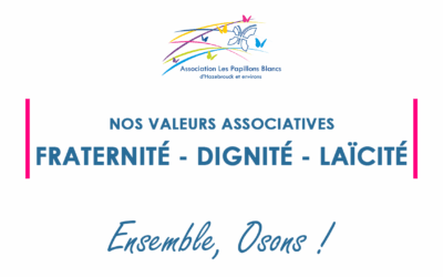 Découvrez nos valeurs associatives en vidéo !